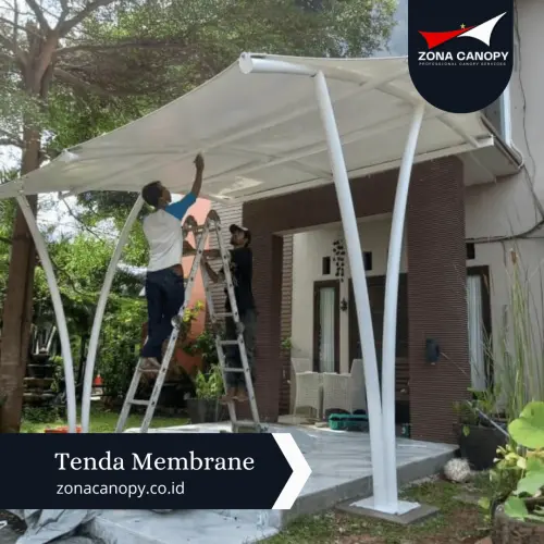 Canoppy Membrane Teras Rumah di Indonesia