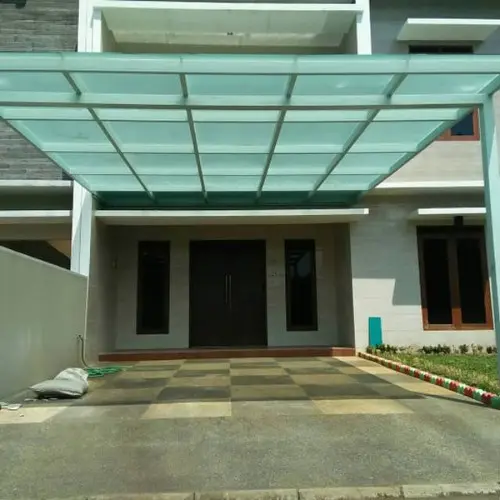 Kanopi Kaca Tempered 10mm di  di Indonesia