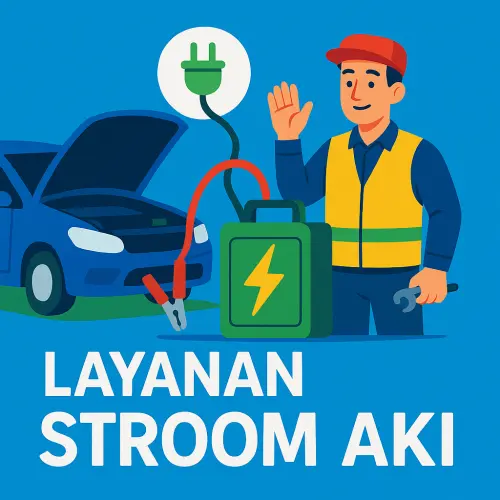 Layanan Stroom Aki 24 Jam – Isi Ulang & Pengisian Aki Profesional di Indonesia