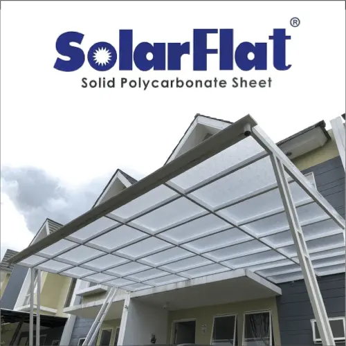 Kanopi Solarflat 3 mm  di Indonesia